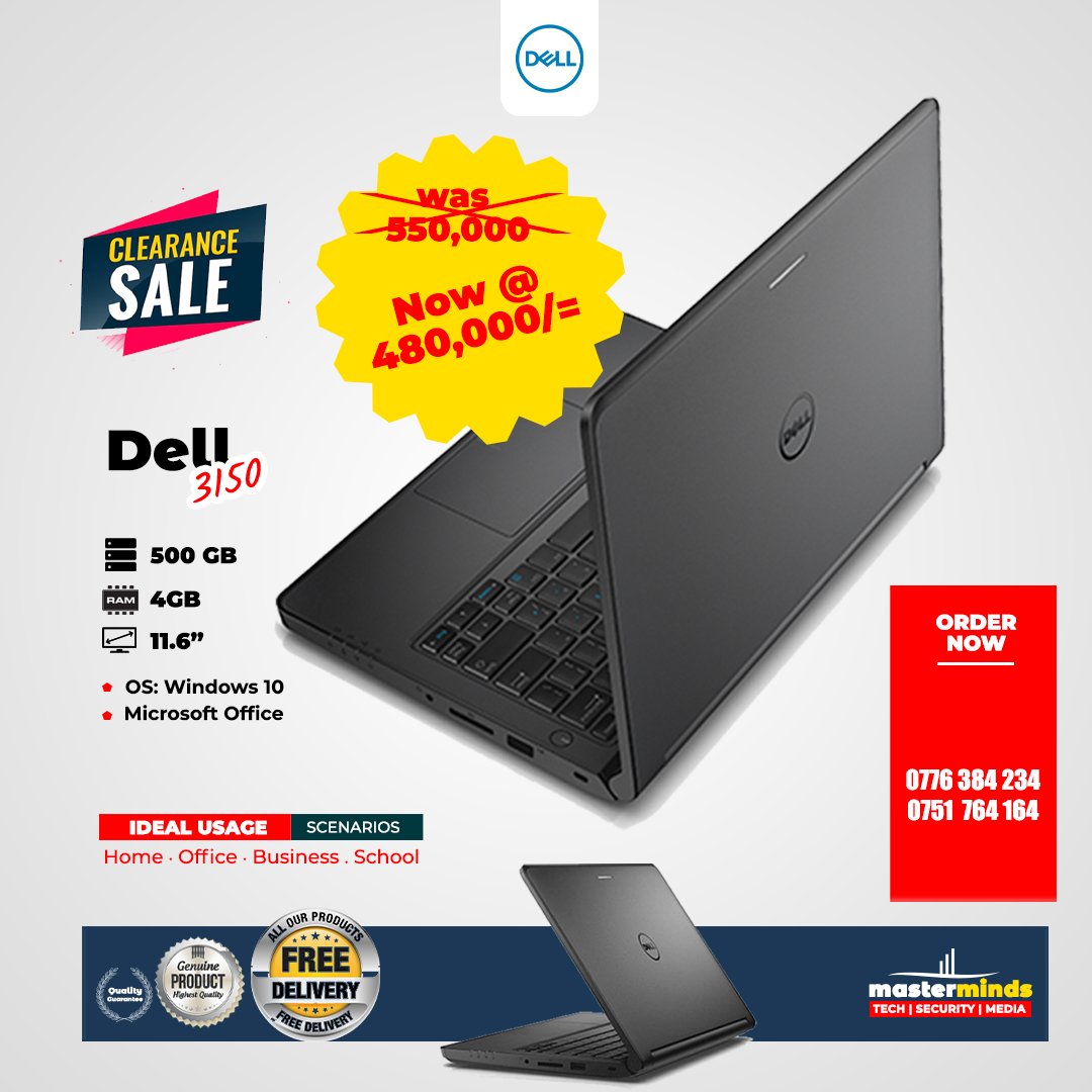 SALE: Best budget laptop suitable for office, business and student work. 0776-384-234, 0751-764-164