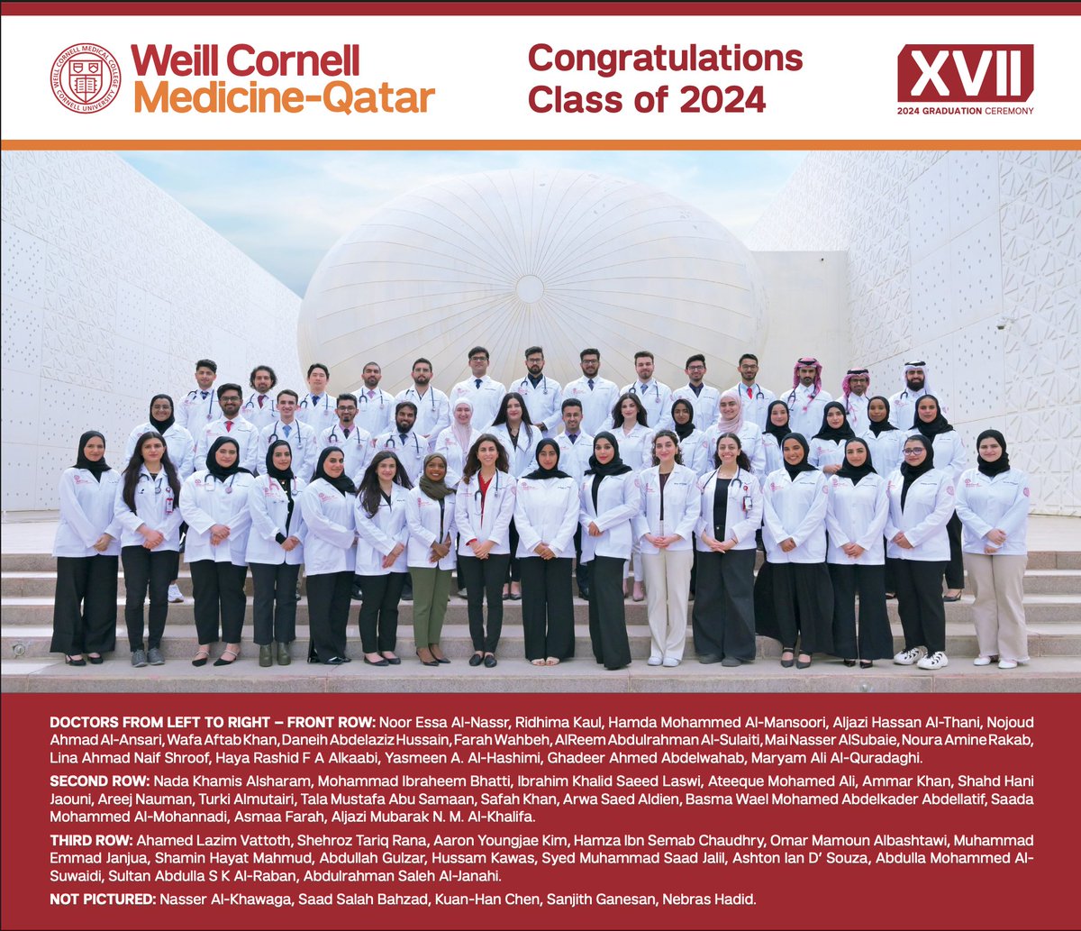 WeillCornellQatar tweet media