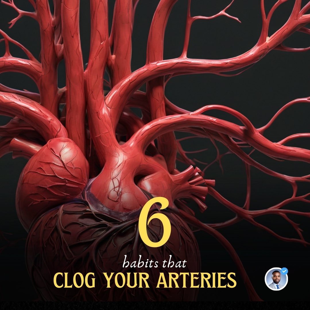There are certain habits that could promote clogged arteries (arteriosclerosis) 

Changing these habits has been shown to have positive effects on cardiovascular health

These habits include:

A thread