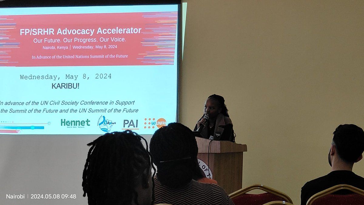 @PanelUnfpa @Icpd25YouthKE @SUN_YouthNetKe Our Programs lead @sheilachepki, recommends how well we can build collaborations with YSOs & YLOs as we advance the #SummitforTheFuture. 'Africa's population is youthful with up to 60% of its population, hence the need to invest in young people'.
#InvestInHealth
@pai_org @theGFF