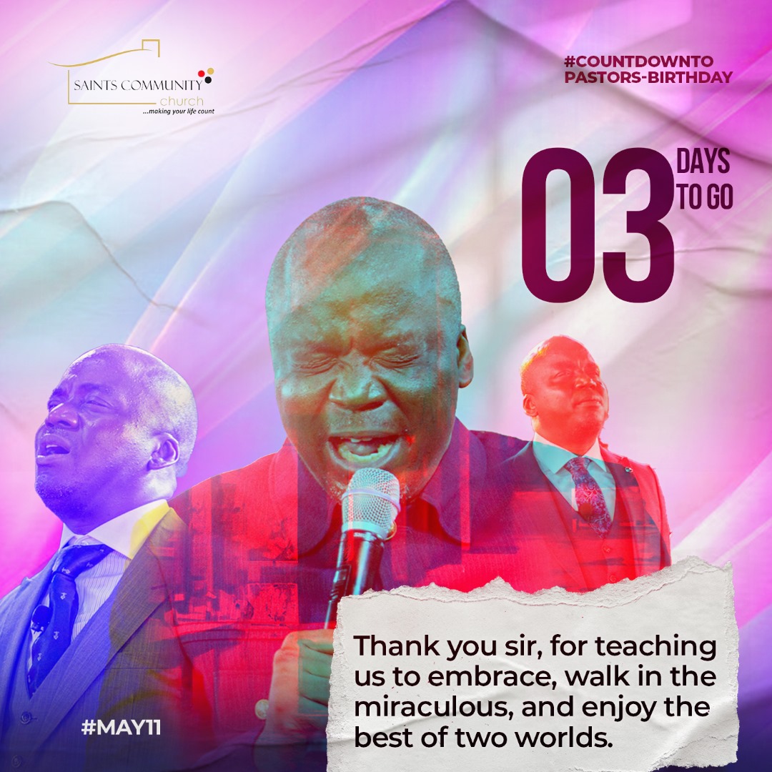 The word taught with precision and accuracy, by precept and by example.

Thank you Pastor sir.

#countdowntomay11 #may11 #worldonayinkaday