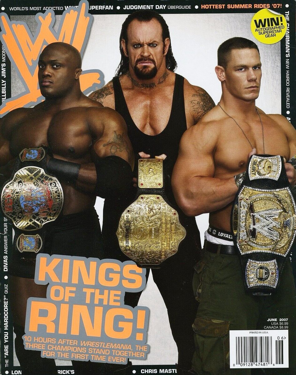 Now might be the perfect time to recreate this magazine cover with Trick Williams, Damian Priest & Cody.