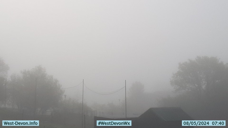 west_devon_info's tweet photo. A misty morning today, which is forecast to hang around for a while longer.

This is the road to #Okehampton in #Halwill Junction 👇

#WestDevonWx https://t.co/QlvkexfGWE