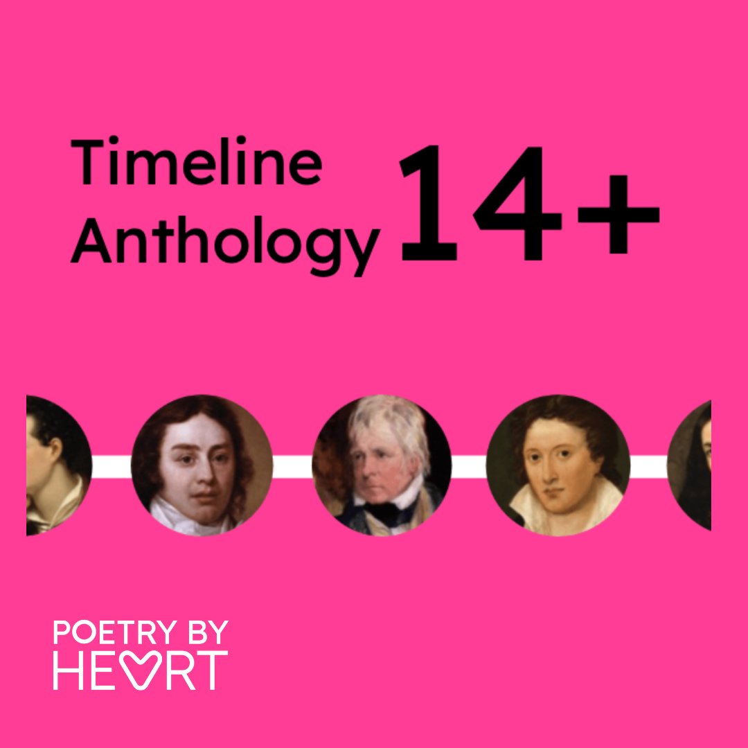 As well as being the national #poetry speaking competition for schools in England, #PoetryByHeart is a website for teaching & learning about poetry. Our 14+ timeline has excellent #GCSE resources & performing a poem aloud helps you understand it inside out ow.ly/1JGu50RyWlw