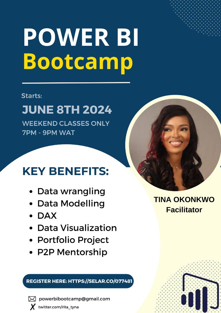 Another opportunity to learn how to use Power BI for data analysis! Are you interested in a career in data analytics or want to learn how to use data to solve business problem? Register for this one month paid bootcamp! It’s BEGINNER FRIENDLY!