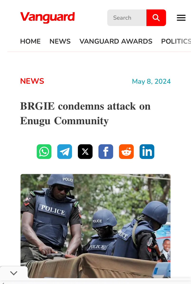 BIAFRA Republic Government in Exile, BRGIE has condemned in very strong terms,  the alleged attack on Igga community in Uzo-Uwani local Government Area of Enugu State. vanguardngr.com/2024/05/brgie-…