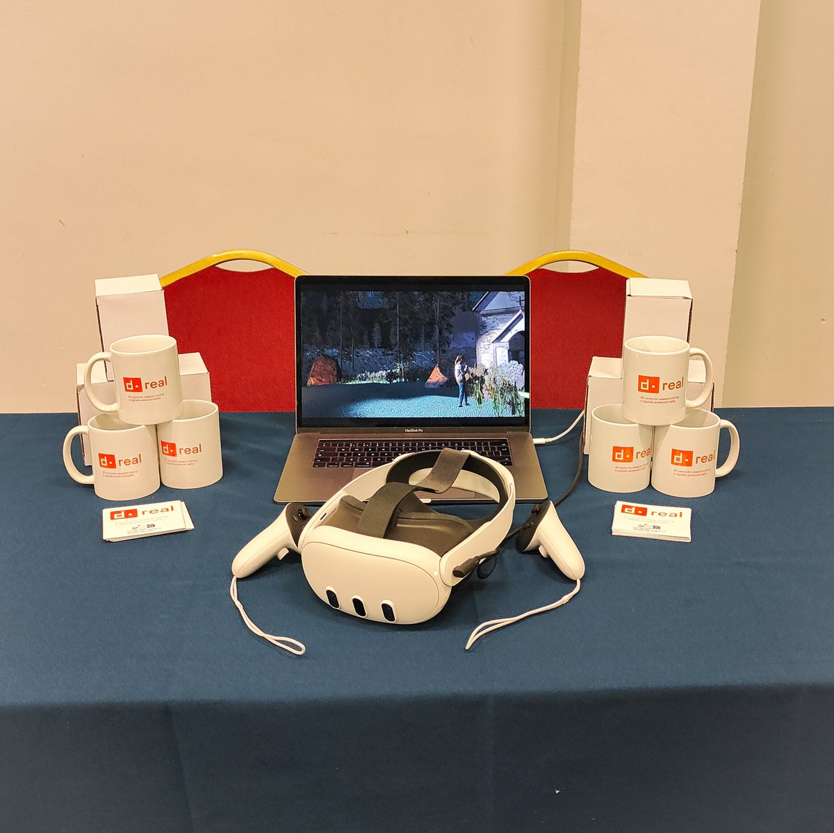 Gareth W. Young 🏴🇮🇪 (@young_gareth) on Twitter photo Come check out some excellent demos from @DREAL_ie researchers <a href="/ARVRInnovate/">ARVR INNOVATE 2025 in Dublin, Ireland</a> today! Come check out some excellent demos from @DREAL_ie researchers <a href="/ARVRInnovate/">ARVR INNOVATE 2025 in Dublin, Ireland</a> today!