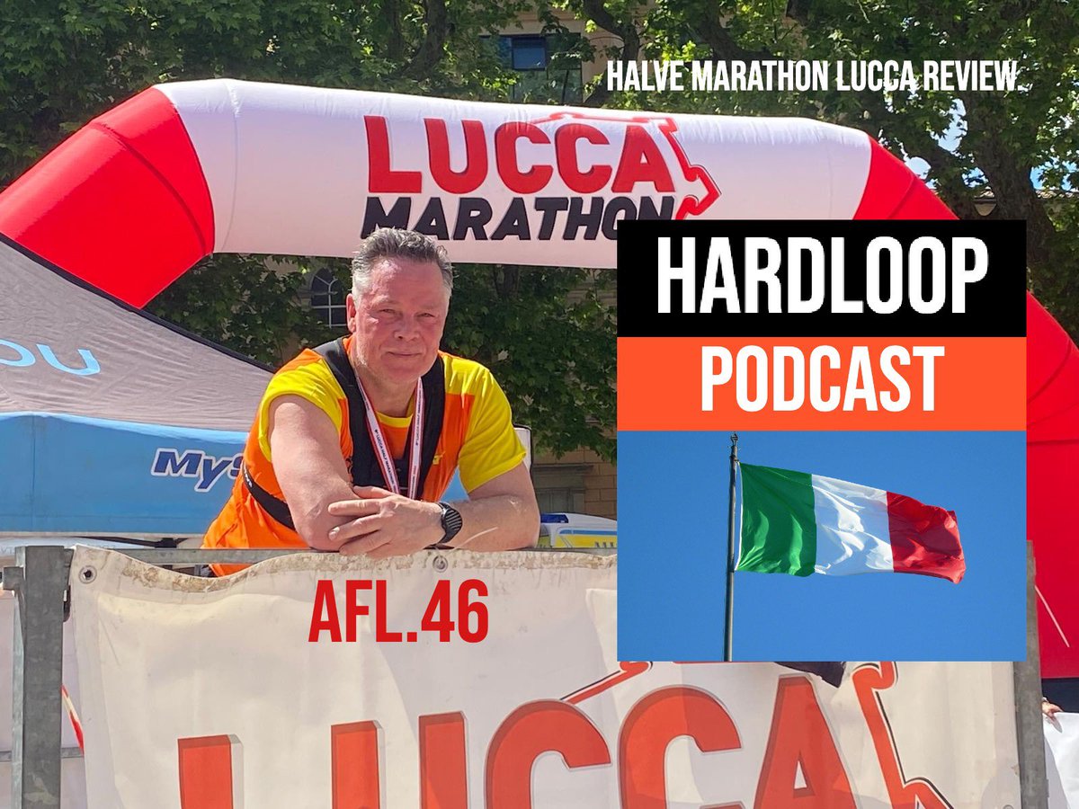 Afl.46 staat nu op Apple en Spotify. 46 staat geheel in het teken van de halve marathon van Lucca in Italië. Robbie vertelt er alles over. Hij liep deze run afgelopen zondag! @loopmaatjes @Lopen_is_leuk @hardloopvriend #running #lucca #italie #podcast open.spotify.com/episode/1jRgYq…