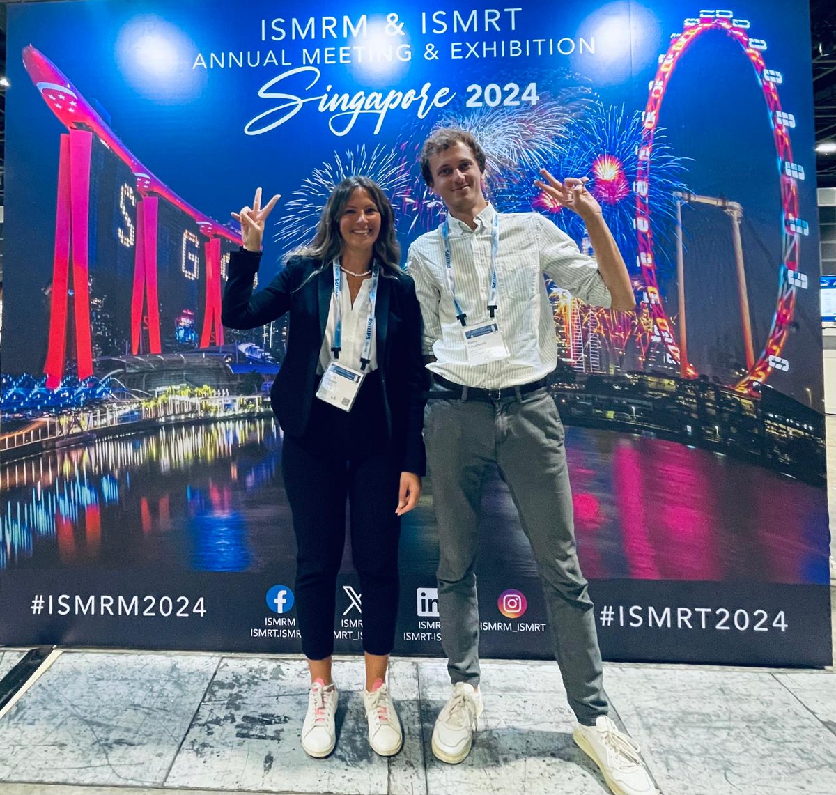 Congratulations to our members <a href="/VuozzoMarta/">Marta Vuozzo</a> and <a href="/ChiaffaRemy/">Remy Chiaffarelli</a> for being elected as trainee representative of the Molecular and Cellular study group and the PET/MR study group of the <a href="/ISMRM/">ISMRM</a> for the incoming year!
Well done🎉

#Singapore🇸🇬
#ISMRM2024 #ISMRM24 #ISMRT24
