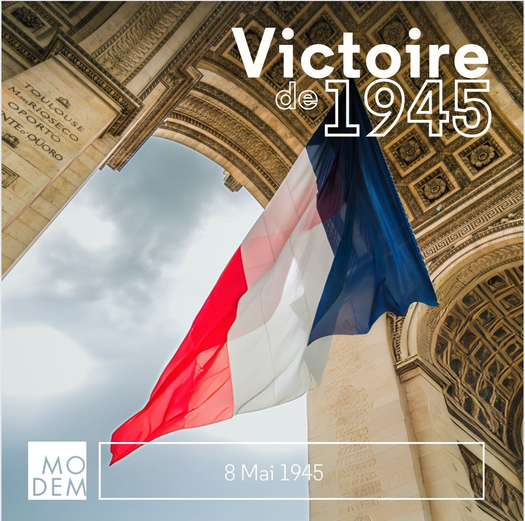 🇫🇷🟠 #8Mai1945 | Victoire de 1945 En ce jour de souvenir, nous honorons le courage des femmes et des hommes qui ont contribué à la victoire française du 8 mai 1945. N’oublions jamais. #Victoire #Liberté #8Mai1945 #France #démocratie #république