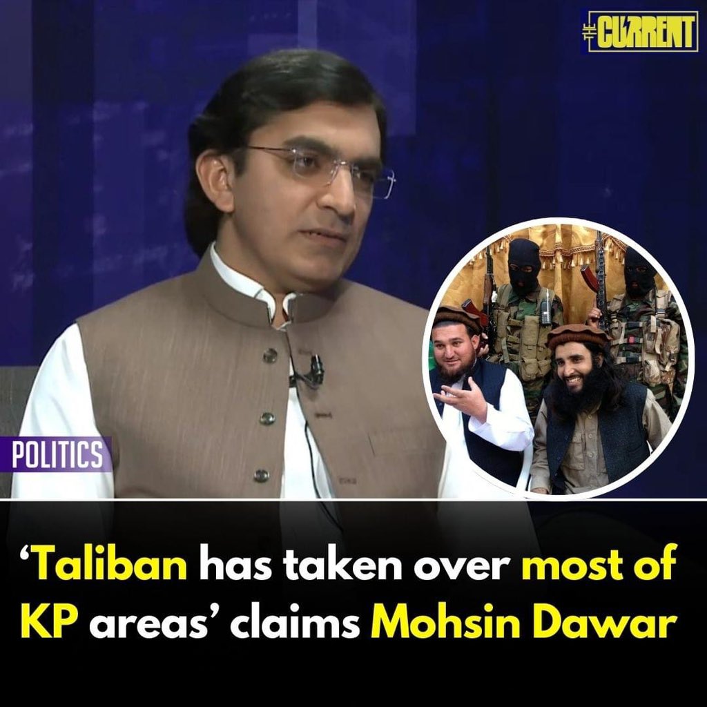 “North Waziristan, Bannu, Lakki Marwat, Dera Ismail Khan, Tank and South Waziristan are almost completely taken over by them Taliban.”@mjdawar