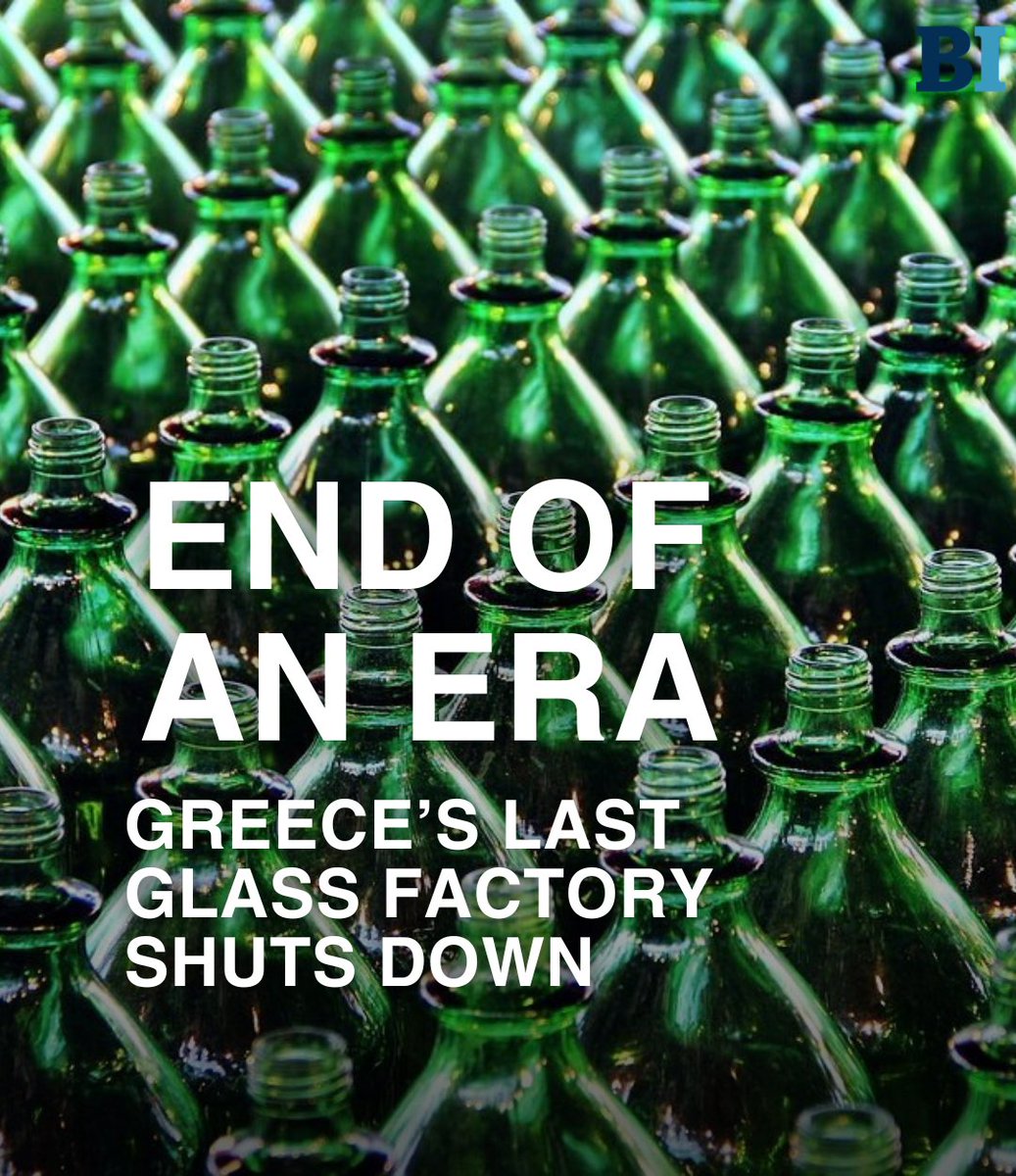 The foreign owners of the only factory in Greece still making glass have closed the furnace, blaming rising costs and declining demand.

Read more 👉  balkaninsight.com/2024/05/08/end…