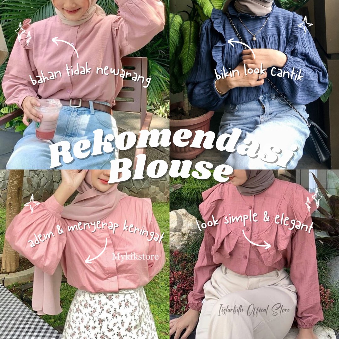 🛍️ [Rekomendasi Kemeja Blouse] 

Blouse dengan desain simple & elegant, bisa dipakai acara formal/nonformal, bisa di mix & match dengan bawahan apapun🥰

jangan lupa di save biar ga lupa guys! 🤩🙌

- A Thread -

#shopeeaffiliate #shopeeID #racunshopee #rekomendasishopee #blouse