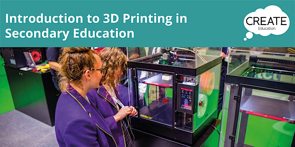 📢Calling all #secondary #school teachers! ❓Want to get started with #3dprinting in your classroom, but not sure how? ✏️Sign up to our 'Introduction to 3D Printing in Secondary Education' webinar for FREE! 👉Reserve your place here: eventbrite.co.uk/e/introduction… #teachercpd