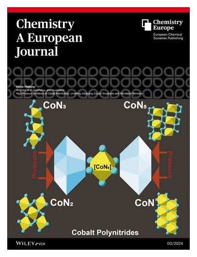 #OnTheCover High-Pressure Synthesis of Cobalt Polynitrides: Unveiling Intriguing Crystal Structures and Nitridation Behavior (Alexander F. Goncharov and co-workers) onlinelibrary.wiley.com/doi/10.1002/ch… onlinelibrary.wiley.com/doi/10.1002/ch…