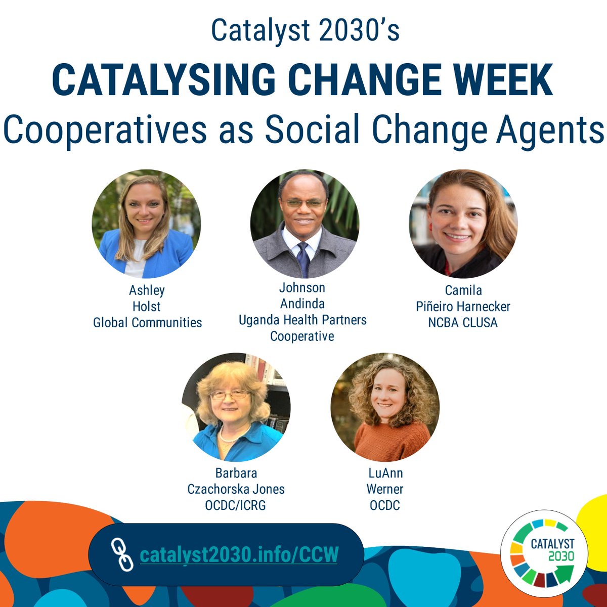 Be sure not to miss out! Join @ashley_holst and other experts today as they discuss how cooperatives innovate, drive policy changes, and showcase forward-focused thought leadership in their communities. Register for the session using the link below ⬇️catalyst2030.net/events/coopera…