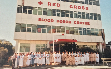 When most people see the symbol of the red cross, healthcare comes to mind, but it's a 160+ year old international symbol of protection. Today we celebrate World Red Cross Day - being united through the power of humanity to build a healthier nation. #lifebloodau #WorldRedCrossDay