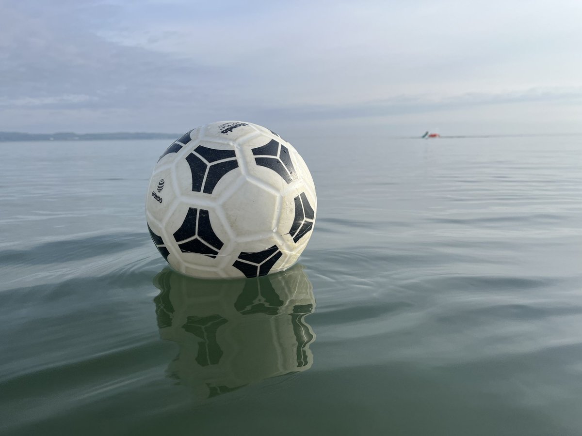 Hi Holly Drain, I found your ball drifting in the sea at Helen’s Bay. I’ll keep it safe. ⚽️ If you want it back, let me know.