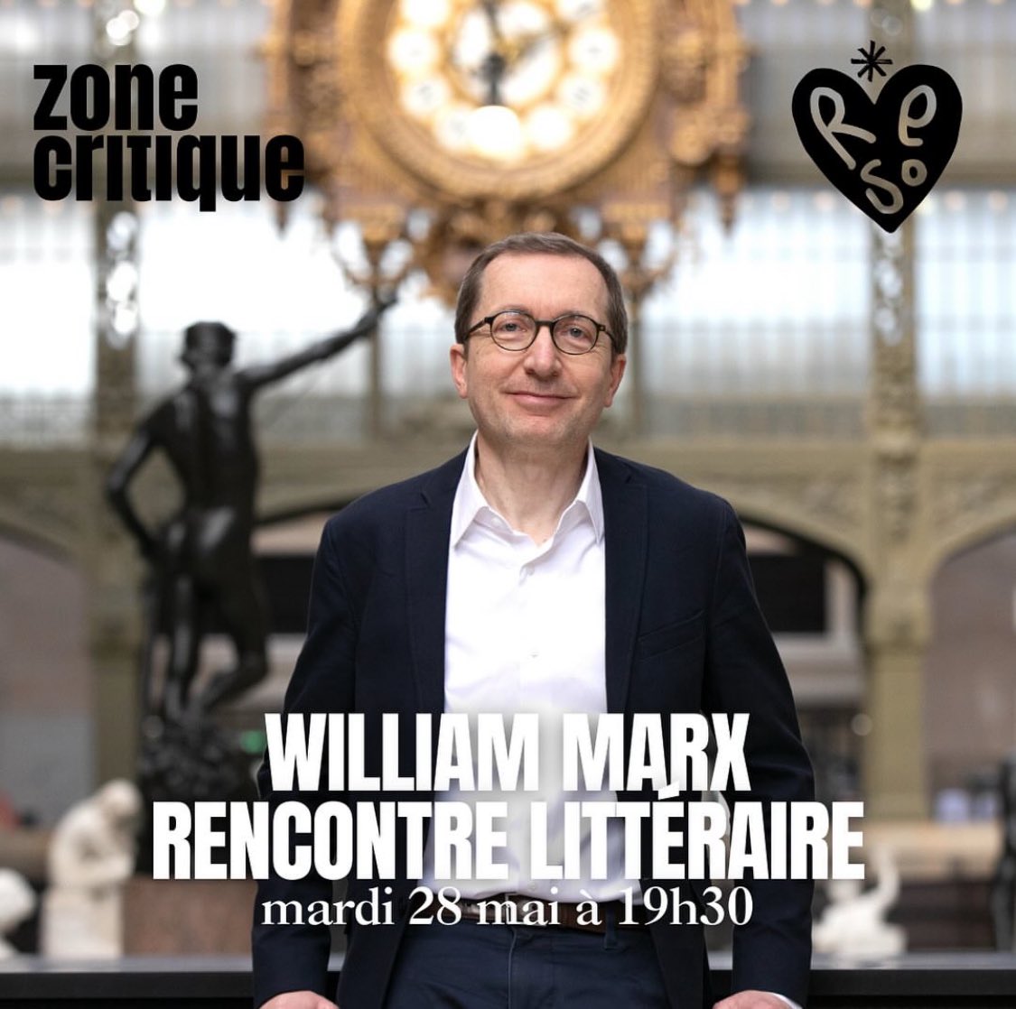 Et voici déjà la prochaine rencontre parisienne, le mardi 28 mai à 19h30 avec @Zone_Critique ! Toutes infos et inscription ici : zone-critique.com/evenements/ren…