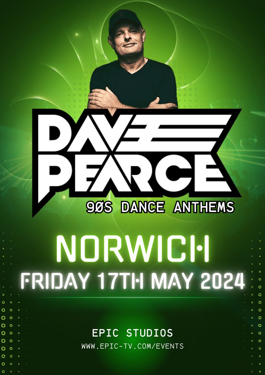 Looking forward to playing #Norwich Epic Studios 17th May