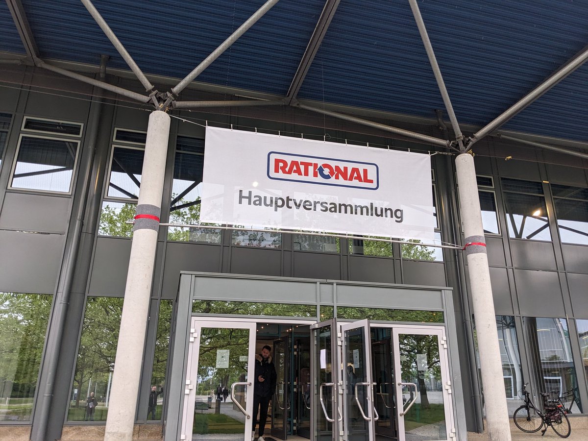 Auf geht's zur #Rational Hauptversammlung 🤗