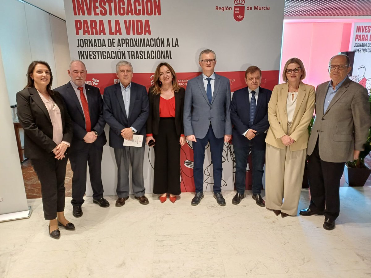 El consejero de Salud destaca el alto nivel de la #investigación biosanitaria en La ‘Jornada de Aproximación a la Investigación Traslacional’ organizada por @FFIS_CARM @IMIB_RMurcia carm.es/web/pagina?IDC… #MurciaSalud