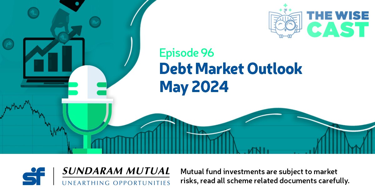 Tune into the Episode 96 of #TheWiseCast on the Fixed Income Market Outlook – May 2024 by Mr. Dwijendra Srivastava, CIO - Fixed Income. bit.ly/3y9R3Ot #MarketOutlook #Bonds #RBI #India #FixedIncome #Markets #SundaramMutual