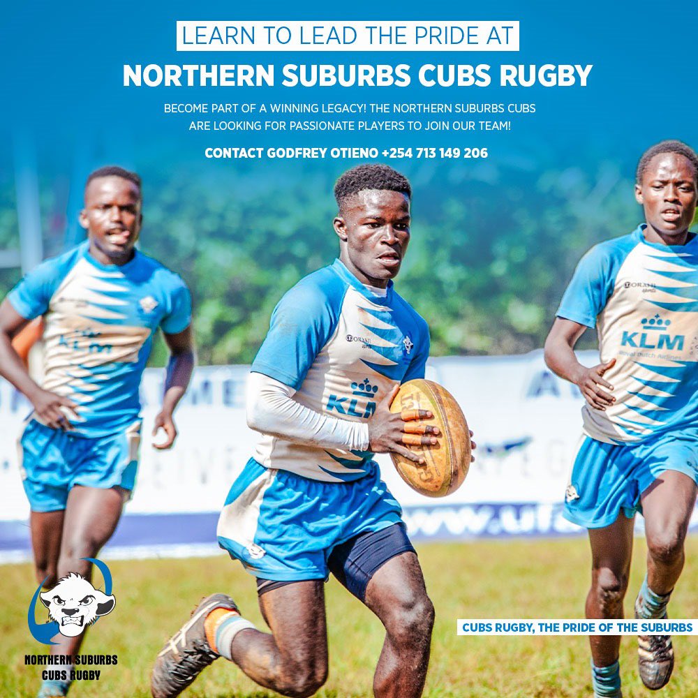 Our brothers at @SuburbsRC are looking for passionate, dedicated and determined players to join the team. Open to any male player between 18-30yrs. Kindly reach out to Godfrey aka Slokoch for any further inquiries. All the best. #RugbyKe #Brothers #SuburbsCubs #Prideofthenorth