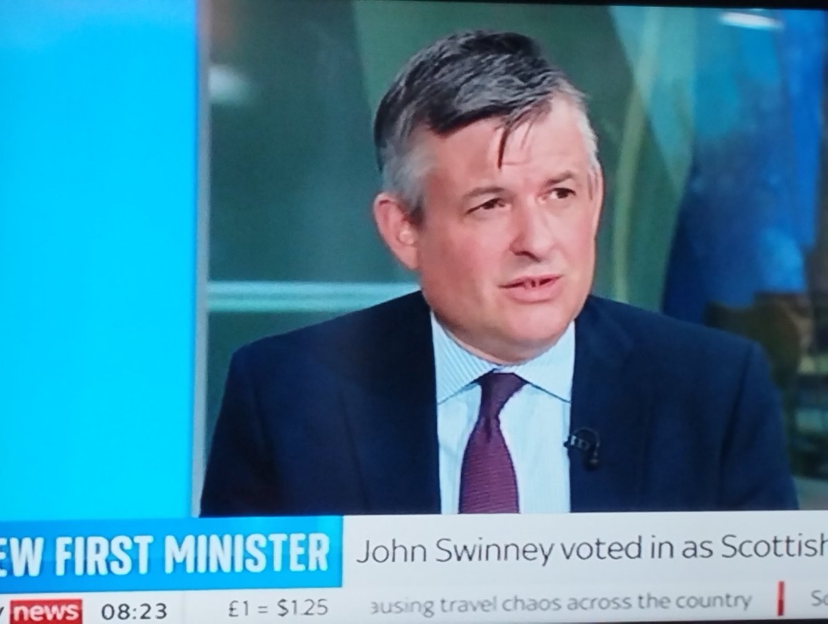 'The #NHS in #Scotland is in a dire state' says #JonathanAshworth, neglecting, of course, to mention that the NHS in #Labour run #Wales is significantly worse! #SkyNews #SkyNewsBreakfast