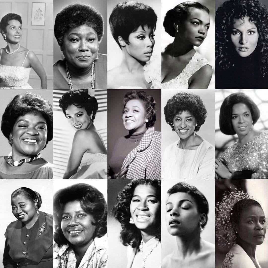 Lena. Esther. Diahann. Eartha. Pam. Nell. Dorothy. Isabel. Marla. Della. Hattie. Mabel. LaWanda. Ruby. Cicely. 👑 #BlackBeauty.