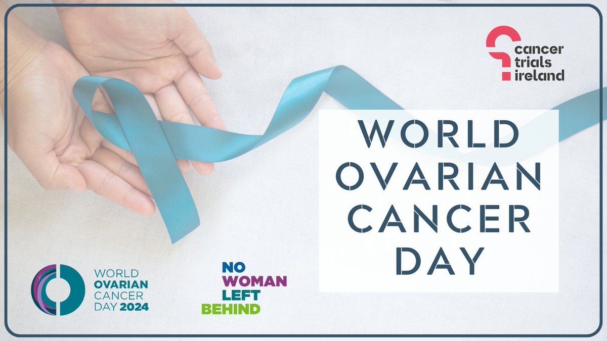 📆Today is #WorldOvarianCancerDay. Ovarian cancer is 4th most common cancer in women. Approx 390 women are diagnosed in 🇮🇪 annually. OVHIPEC-2 & NRG GY019 trials seek to improve treatment options and outcomes: bit.ly/2SPIQaK #WOCD2024 #NoWomanLeftBehind #ThisIsGo