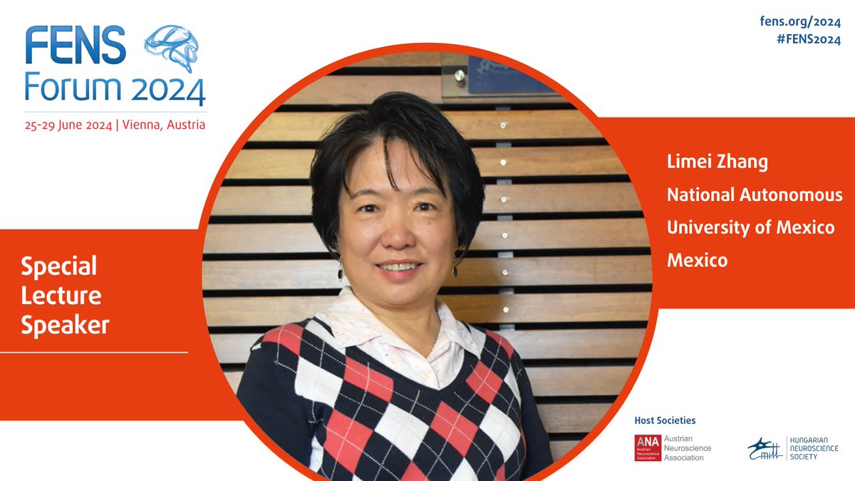 #FENS, @network_alba & @ElsevierConnect are happy to introduce #FENS2024 Special Lecture Speaker @limeizhang! Her research explores the influence of #peptides within #sensorimotor circuits on circuit performance. More loom.ly/Q_m95o8 @dgeci