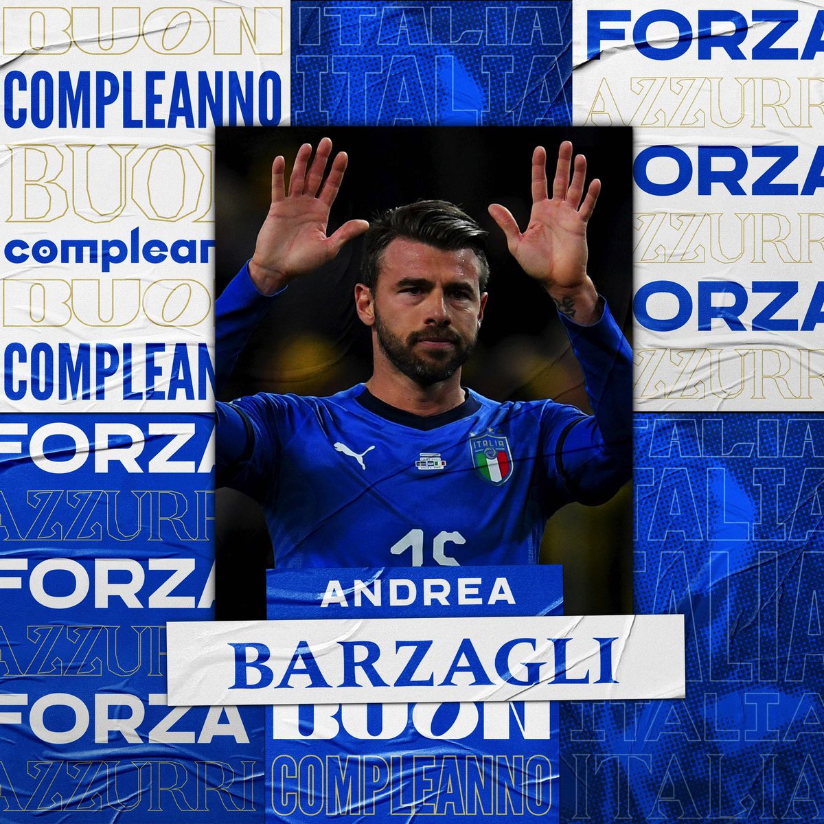 Buon compleanno a @FBaresi e @andreabarzagli2 💙🇮🇹🥳 #Nazionale #Azzurri #VivoAzzurro