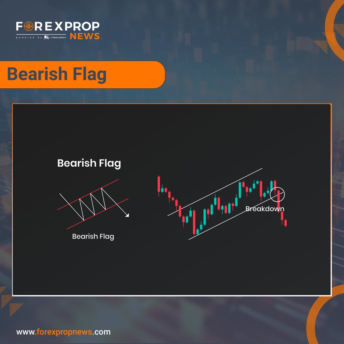 The Tale of the Bearish Flag Pattern! 🐻 Explore the intriguing dynamics of the bearish flag, where downtrends take a momentary pause before potential continuation. Dive into the depths of market sentiment. 🚩 

#BearishFlag #MarketInsights #TradeSmart