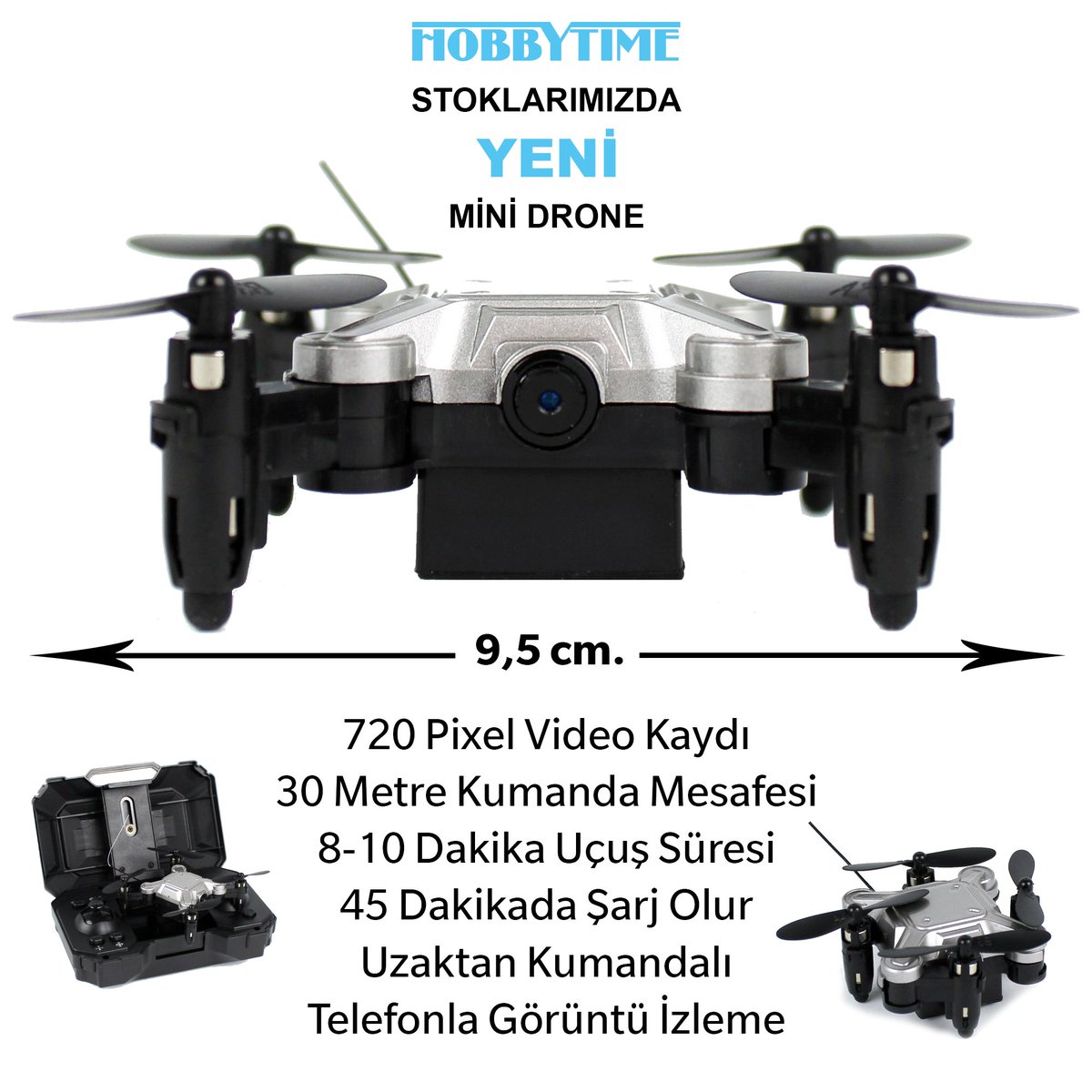 Stoklarımızda 9,5 cm. 720 Pixel Video Kaydı Yapabilen Mini Drone

hobbytime.com.tr/daheng-120-2.4…

#drone #minidrone #hobbytime