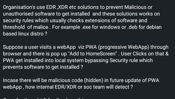 myselfshubhendu's tweet image. #Securityfolks can u help me ? 

#CyberSecurity  #Threathunting  #Pentesting