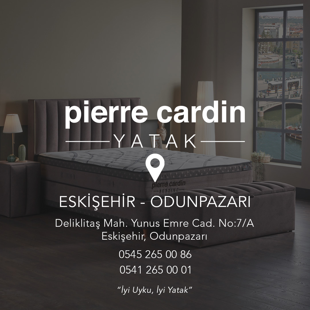 Pierre Cardin Yatak kalitesi şimdi Eskişehir Odunpazarı'nda! Her ayrıntısını büyük bir heyecan ve tutkuyla tasarladığımız ürünlerimizi keşfetmeniz için sizleri satış noktamıza bekliyoruz.

#pierrecardin #pierrecardinyatak #eskişehir #odunpazarı