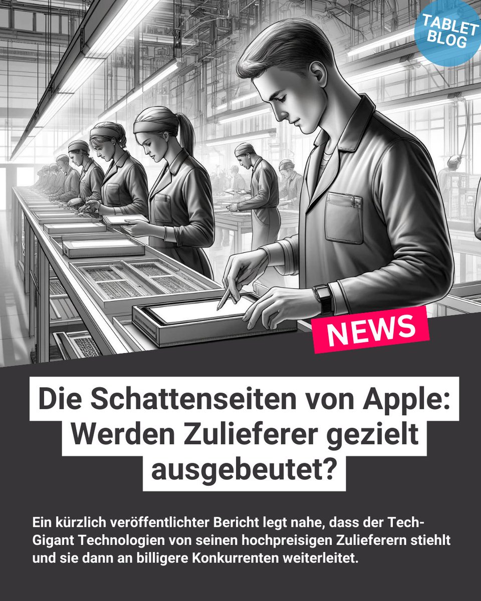 Kann Apple irgendwie verstehen: tabletblog.de/apple-zuliefer…
