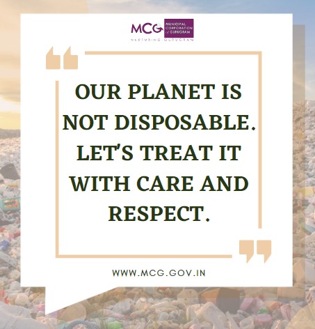 Our planet is not disposable. Let's treat it with care and respect. 📷 Every action counts! Join us in making a difference by practicing responsible waste management. #savetheplanet #wastemanagement #reducereuserecycle #sustainability #gogreen