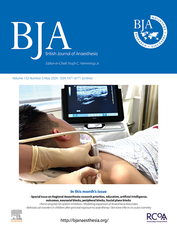 #Docencia_SEDAR <a href="/BJAJournals/">British Journal of Anaesthesia</a> publica un interesantísimo especial en ANESTESIA LOCORREGIONAL. Bloqueos neuroaxiales, periféricos, fasciales pero también nuevos dilemas con la aplicación de la AI, educación e investigación.
bjanaesthesia.org