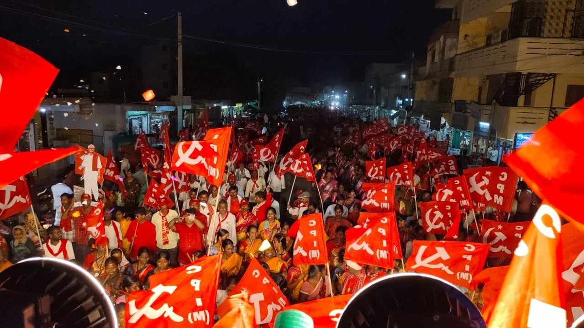 Here are some glimpses from the road show of the CPI(M) candidate, Md. Jahangir, for the Bhuvanagiri Lok Sabha constituency. CPI(M) Telangana State Secretary and Central Committee Member Comrade Tammineni Veerabhadram, Central Committee Member Comrade Cherupalli Sitaramulu, and…