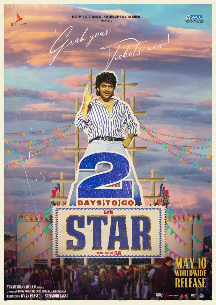 2 days more for one of the most awaited #STAR, #Kavin’s big ticket film to stardom ⭐️