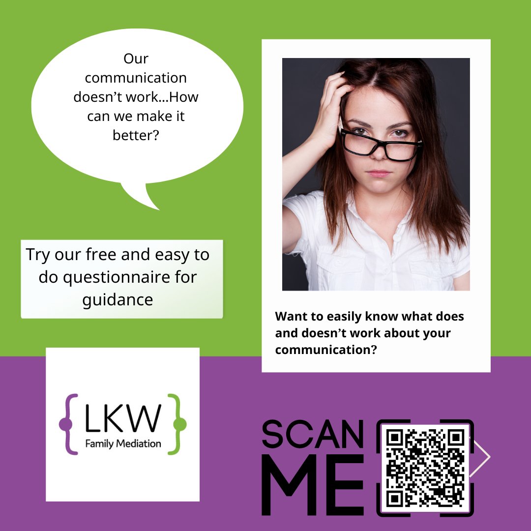 Separating from an ex and feel your communication would benefit from some improvement?  Why not try our free questionnaire that evaluates your strengths and weaknesses? lkwfamilymediation.co.uk/communicating-… #divorce #separation #familymediation