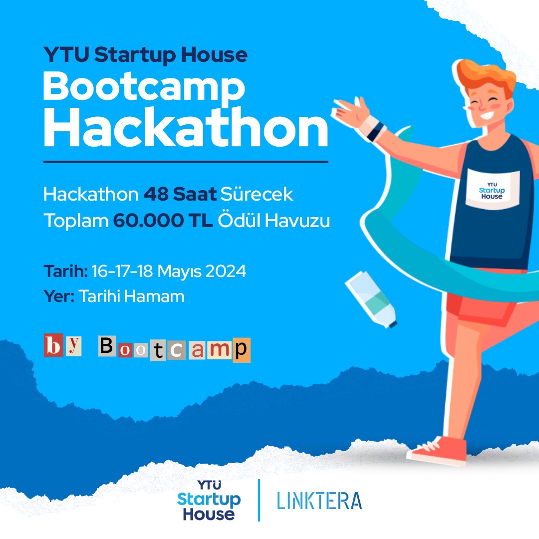Hey Bootcamper, Hackathon'a katılmaya hazır mısın? Bootcamp programının sonuna geldik ve şimdi sıra Hackathon'da! 48 saat boyunca sürecek olan Hackathon'da, eğitimler ve mentorluk oturumları ile birlikte 20 ekip, yaratıcı fikirlerini geliştirme şansına sahip olacak. 🌟 Büyük…