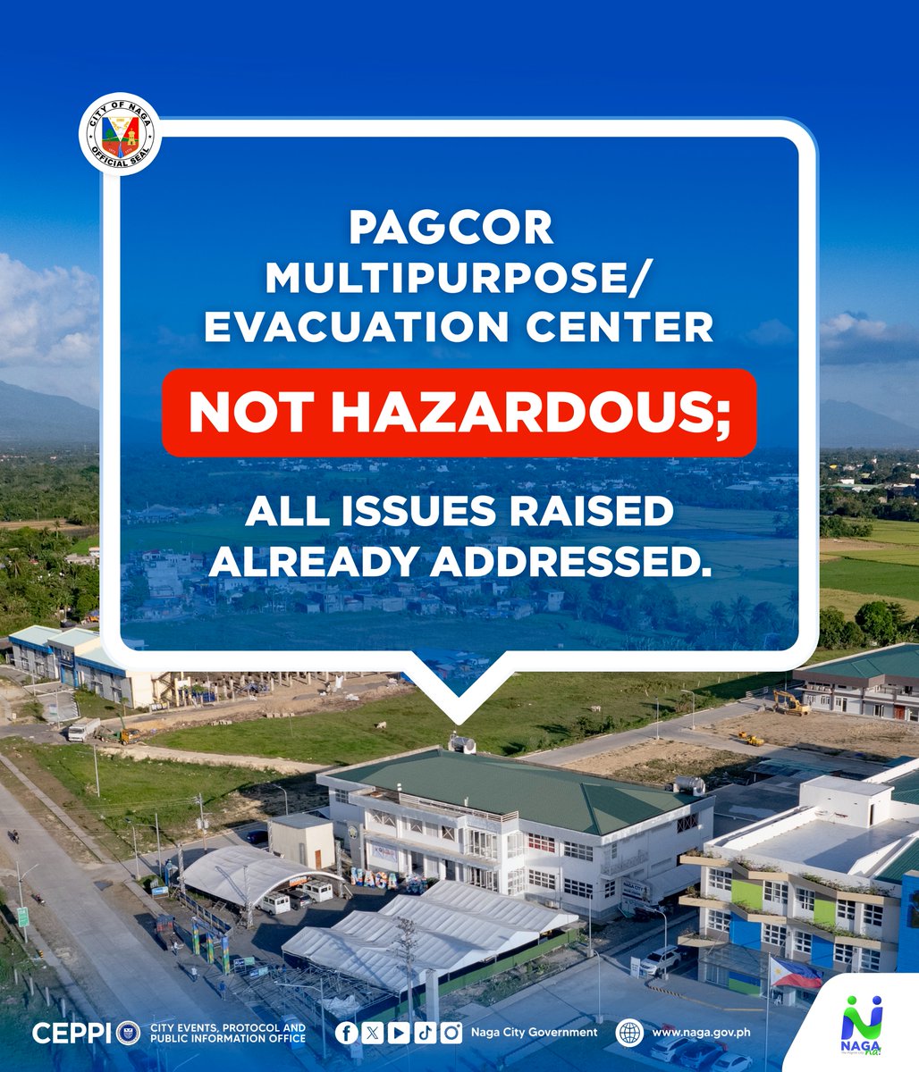 Recent reports have been circulating regarding the construction of the PAGCOR Multipurpose Evacuation Center located within the Balatas Development Complex being regarded as “hazardous”.