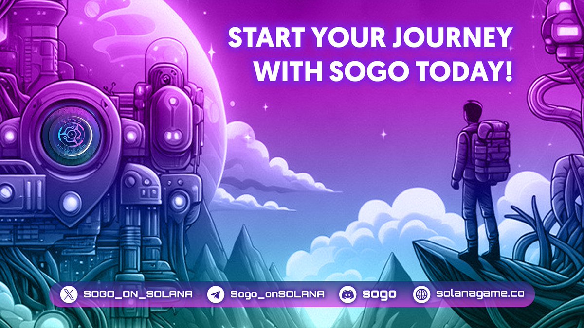 SOGO_ON_SOLANA's tweet photo. ✍️Want to develop your own web3 game without paying all the overhead?

👉Come to SOGO - the promised land for independent developers

💸At SOGO, you can raise funds and earn revenue in many ways: sell NFTs, sell tokens, participate in node operations...

✊Start your journey with SOGO today!⬇
⏩https://t.co/Eotvv1I84C

#SOGO #SOGONode #layer2solana