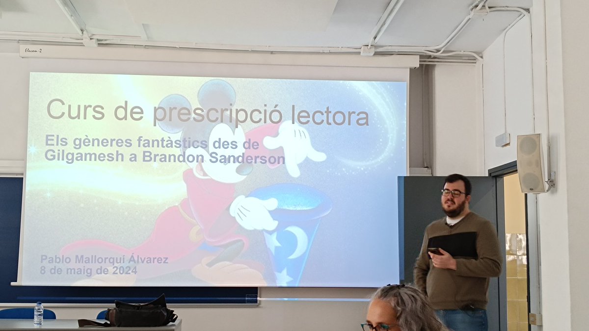 EndoraMilton's tweet image. Avui gènere fantàstic al postgrau de #prescripciolectora de la @FIMA_UB AMB en @PabloMallorqui