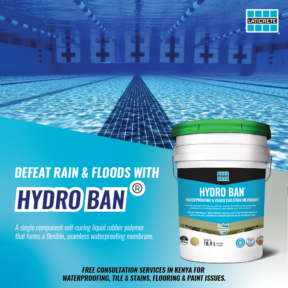 Tired of battling Water Leakages? Say hello to LATICRETE Waterproofing GIANTS! From balconies to swimming pools, we offer the ultimate defense against water damage. Build with confidence and choose LATICRETE! 

#RainReady #Weatherproof #LATICRETE