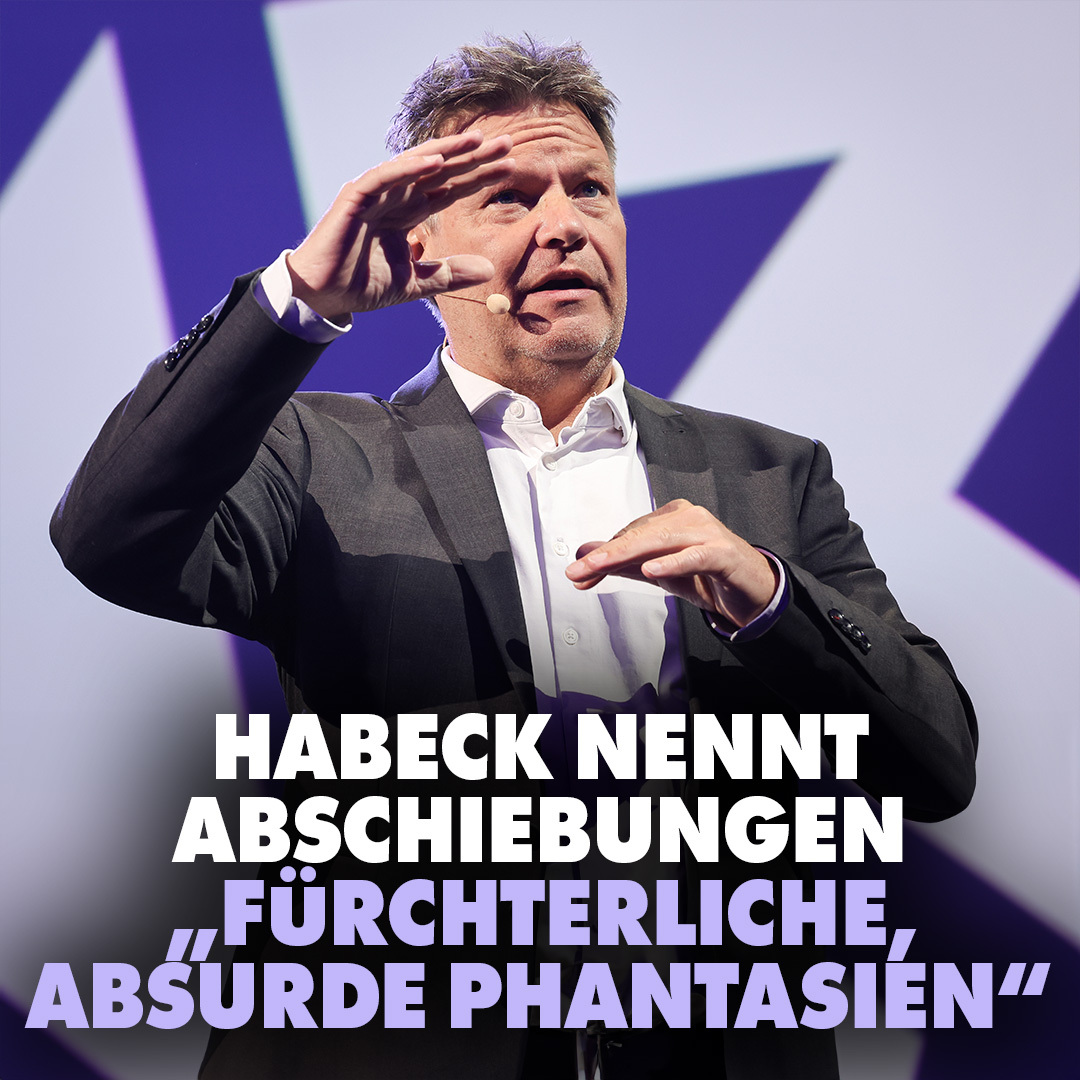 Kanzler #Scholz versprach im Spiegel: „Wir müssen endlich im großen Stil abschieben.“ Vizekanzler #Habeck sagte jetzt, wie „fürchterlich und absurd“ er diese Ankündung findet. 
nius.de/gesellschaft/h…
