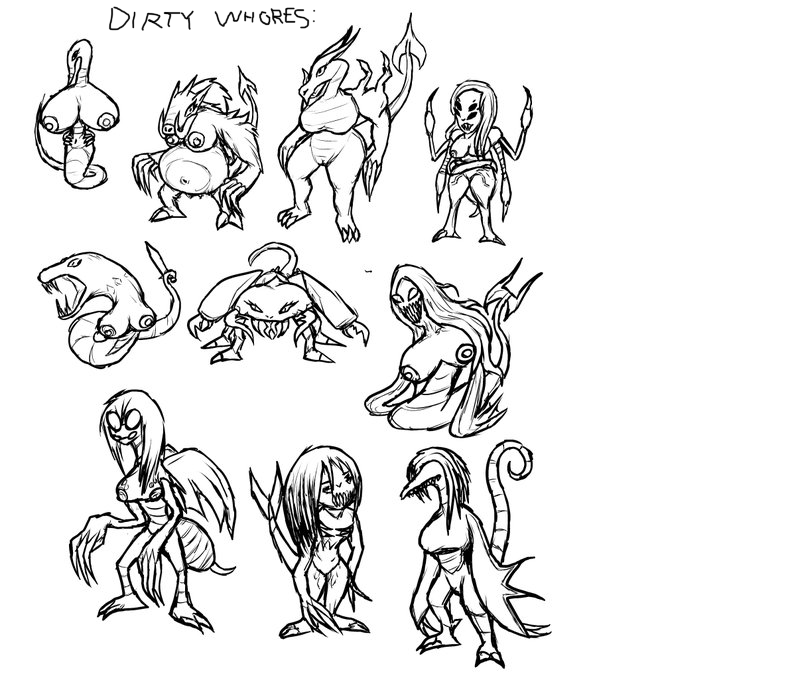 ndcomix's tweet image. Dirty Whores volume 2 #ndcomix